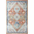 Mayberry Rug 5 ft. 3 in. x 7 ft. 3 in. Barcelona Seville Area Rug, Rust BC9367 5X8